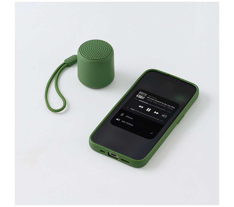 Mini przenośny głośnik Bluetooth z odpinaną smyczą