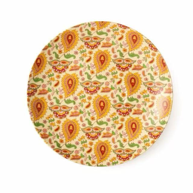 Kwiatowa Ceramiczna Filiżanka Kawy Ze Spodkiem