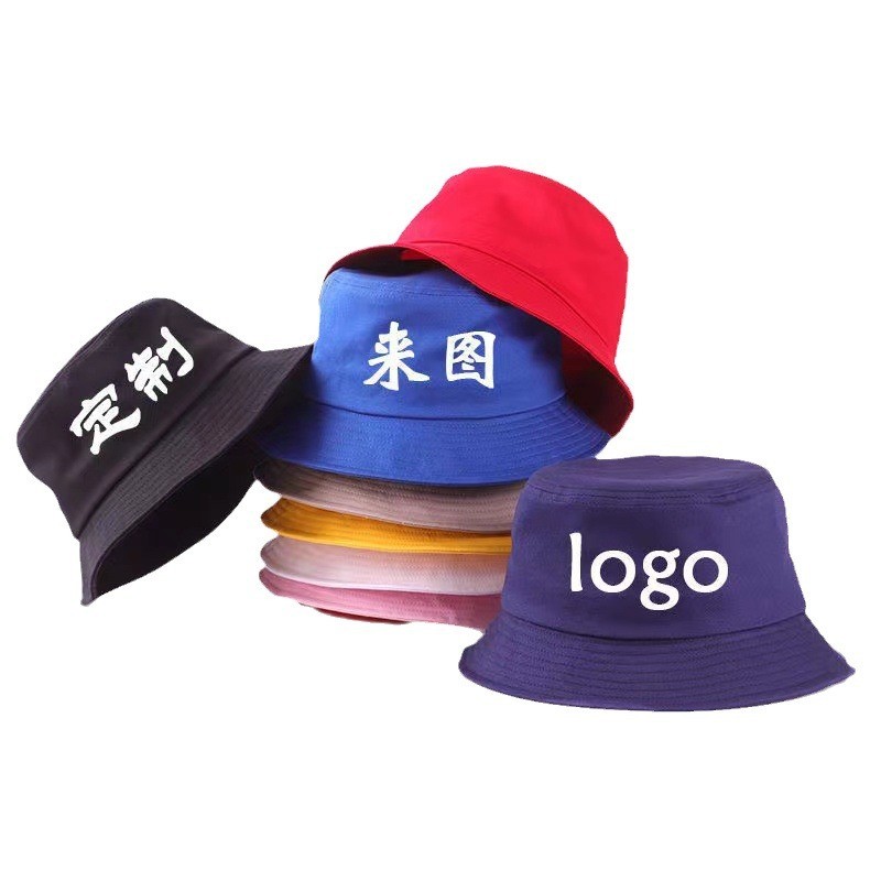 Niestandardowe logo Pusty bawełniany kapelusz typu Bucket