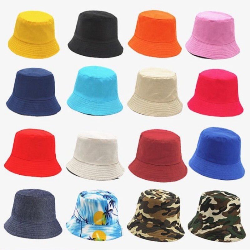 Niestandardowe logo Pusty bawełniany kapelusz typu Bucket