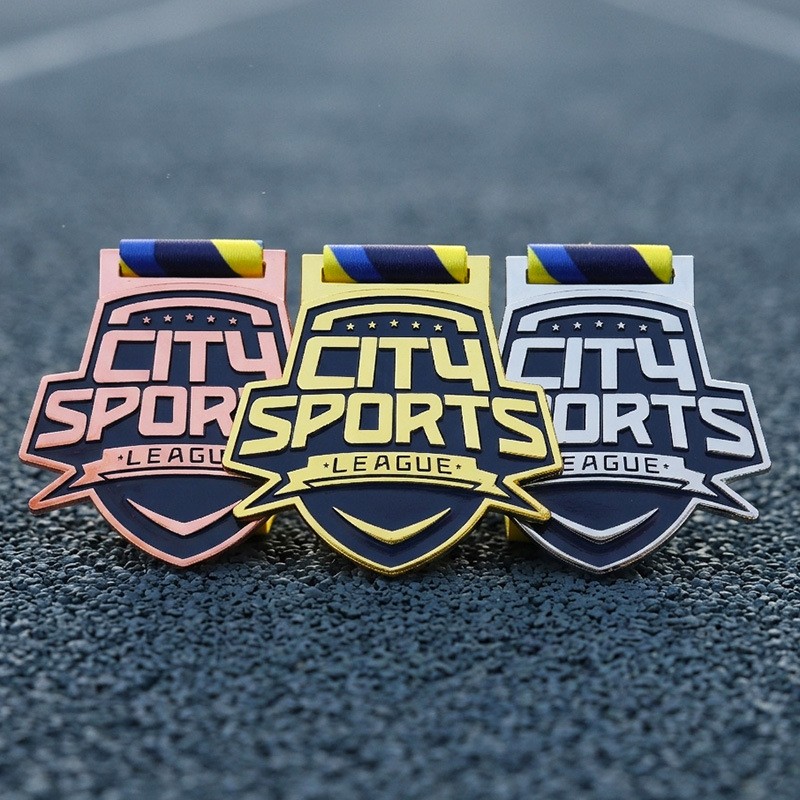 Niestandardowe, wycinane medale sportowe