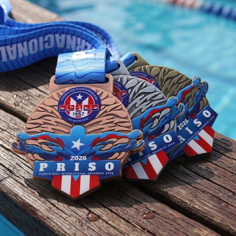 Niestandardowe, wycinane medale sportowe Niestandardowe, wycinane medale sportowe