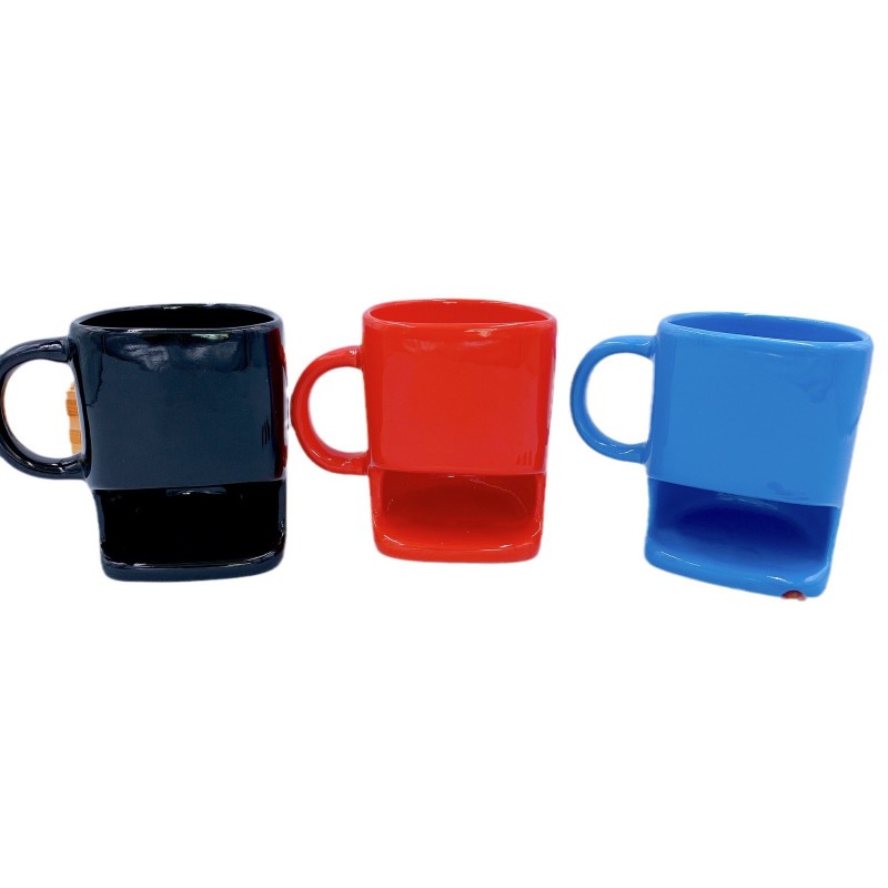Ceramiczny kubek kieszonkowy z ciasteczkami