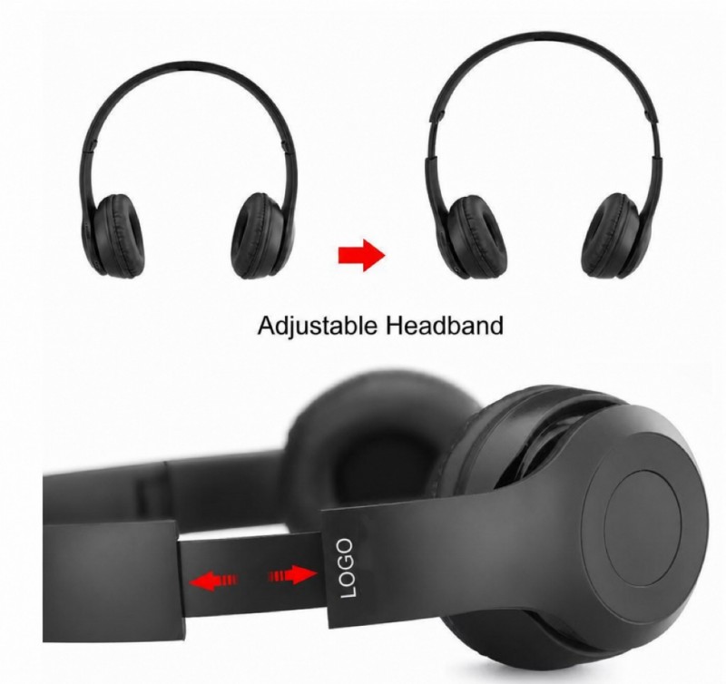Bezprzewodowe słuchawki nauszne Bluetooth P47