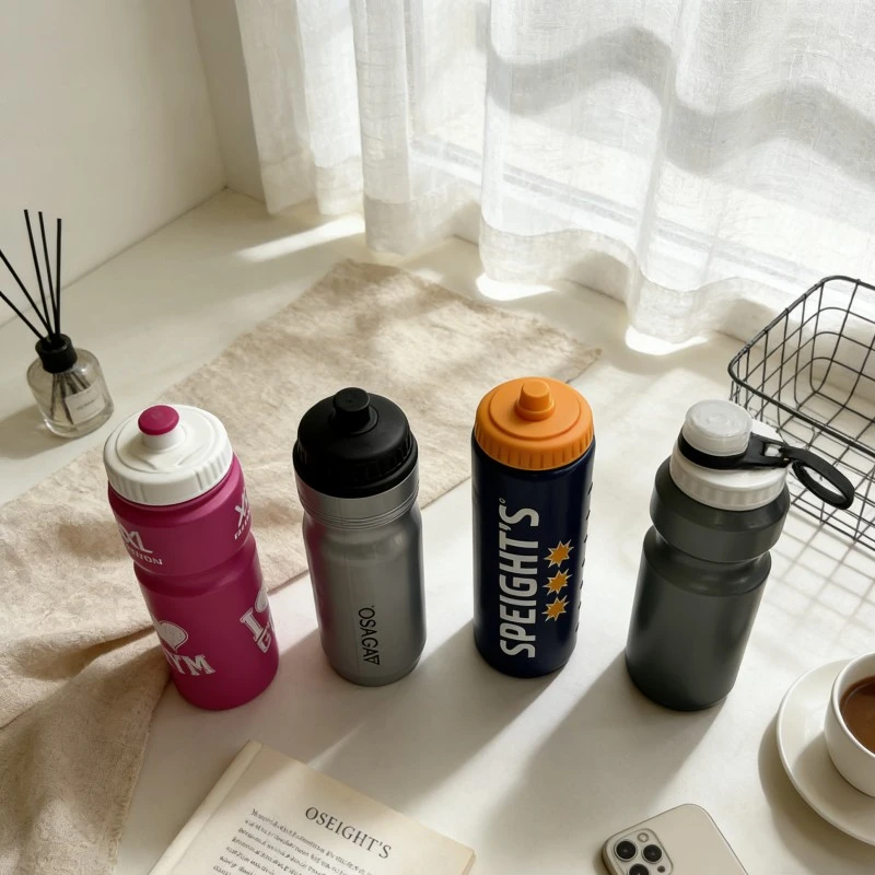 Dwuwarstwowe plastikowe butelki na wodę sportową