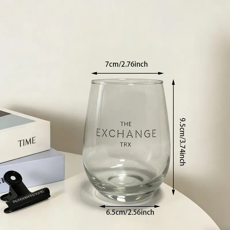 The Exchange Trx Stemless Egg Shaped Glass Tumblers The Exchange Trx Stemless Egg Shaped Glass Tumblers
