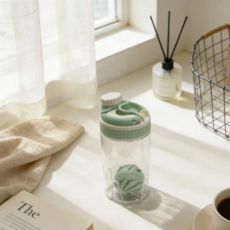 Transparent Spiral Agitator Protein Shaker Cup Transparent Spiral Agitator Protein Shaker Cup