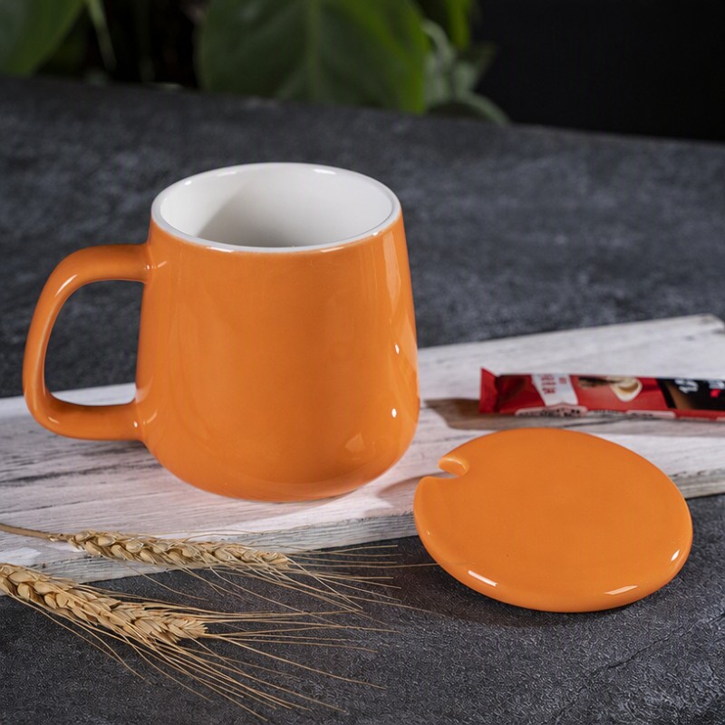 Nordycki minimalistyczny ceramiczny kubek do kawy Niestandardowe logo Kubek na wodę 400 ml