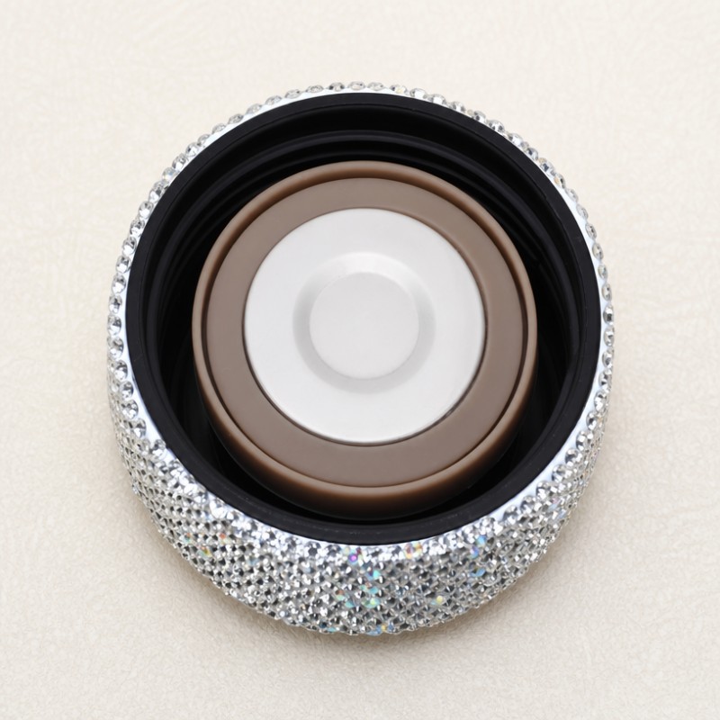 Bling Rhinestone Butelka próżniowa ze stali nierdzewnej