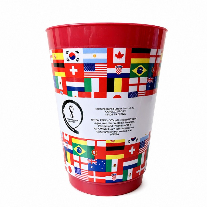 Niestandardowy matowy plastikowy kubek o pojemności 16 uncji