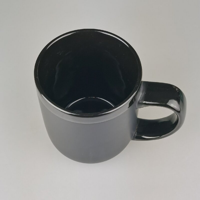 Niestandardowe logo Matowy ceramiczny kubek do kawy na prezent w kawiarni