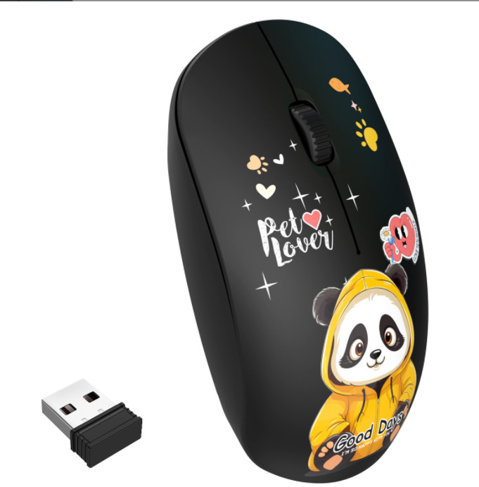 Bezprzewodowa mysz biurowa Bluetooth z podwójnym trybem